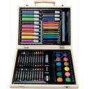 Image of Rainbow 67-piece colouring set