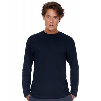 Image of B&C Men's Exact 150 Long Sleeve T Shirt