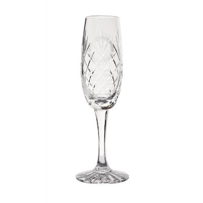 Image of 165ml Glencoe Lead Crystal Panel Champagne Flute