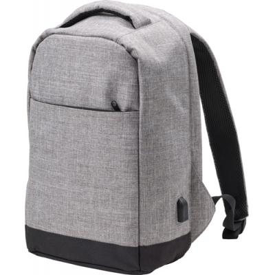 Image of Polyester (600D) anti-theft backpack