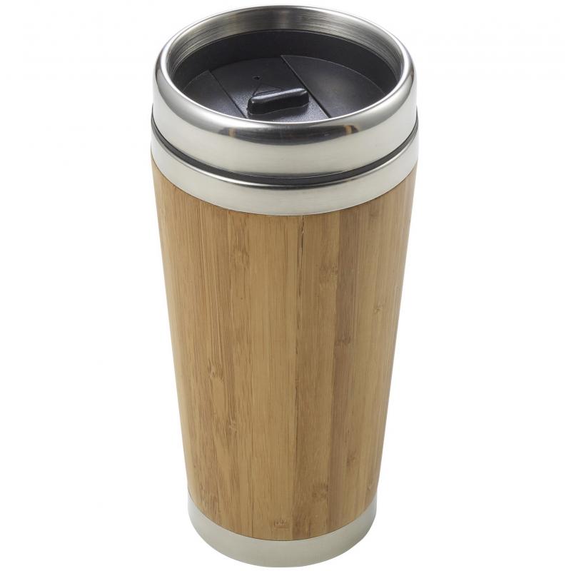 Image of Bamboo Double Wall Travel Mug