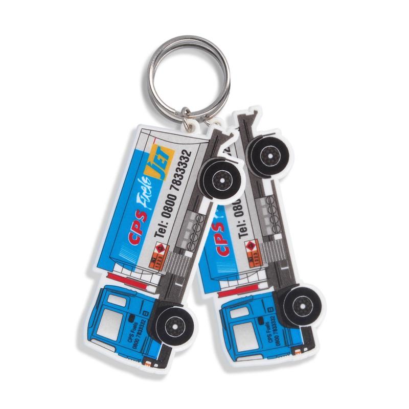 Image of Recycled Lorry Shape Keyring