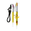 Image of BIC® 4 Colours Sun ballpen + Lanyard Digital